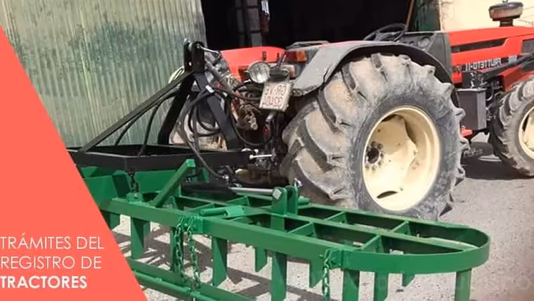 Trámites del Registro de Tractores