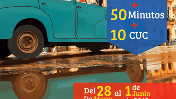 Promoción Cubacel del 28 de mayo al 1ro de junio +50min +50sms y 10cuc