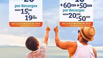 Oferta Especial de Cubacel por el día de los Padres