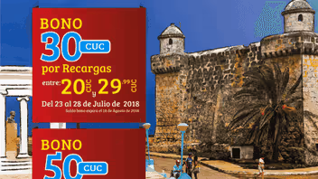 Segunda promoción de Cubacel para el mes de julio de 2018