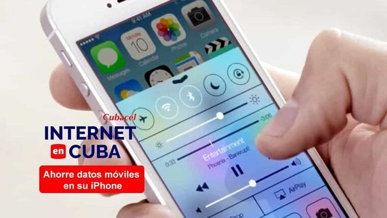 Ahorre datos móviles en su iPhone