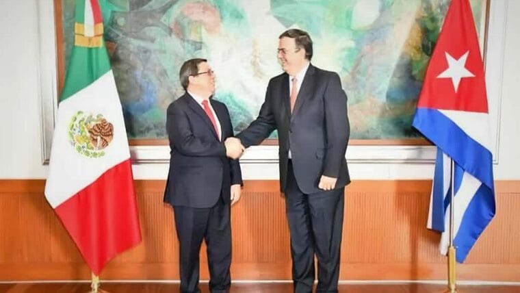 Se reúnen cancilleres de Cuba y México para diálogo sobre situación migratoria
