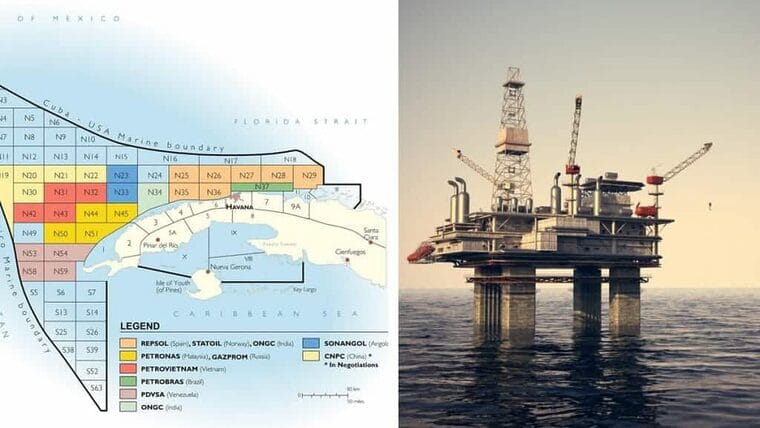 Más de 6 mil millones de barriles de petróleo en los mares al norte de Cuba