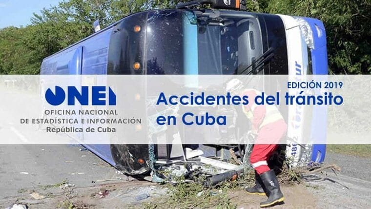 Accidentes del tránsito en Cuba – ONEI 2019