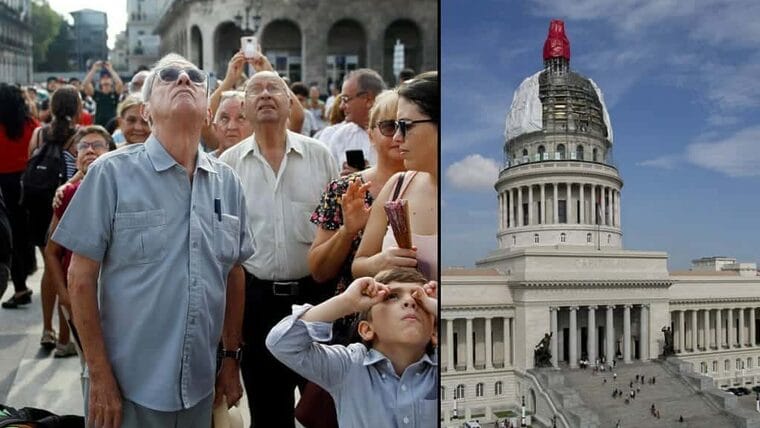 ¡Oro parece… y oro es! Así luce ahora el Capitolio Nacional (+Video)