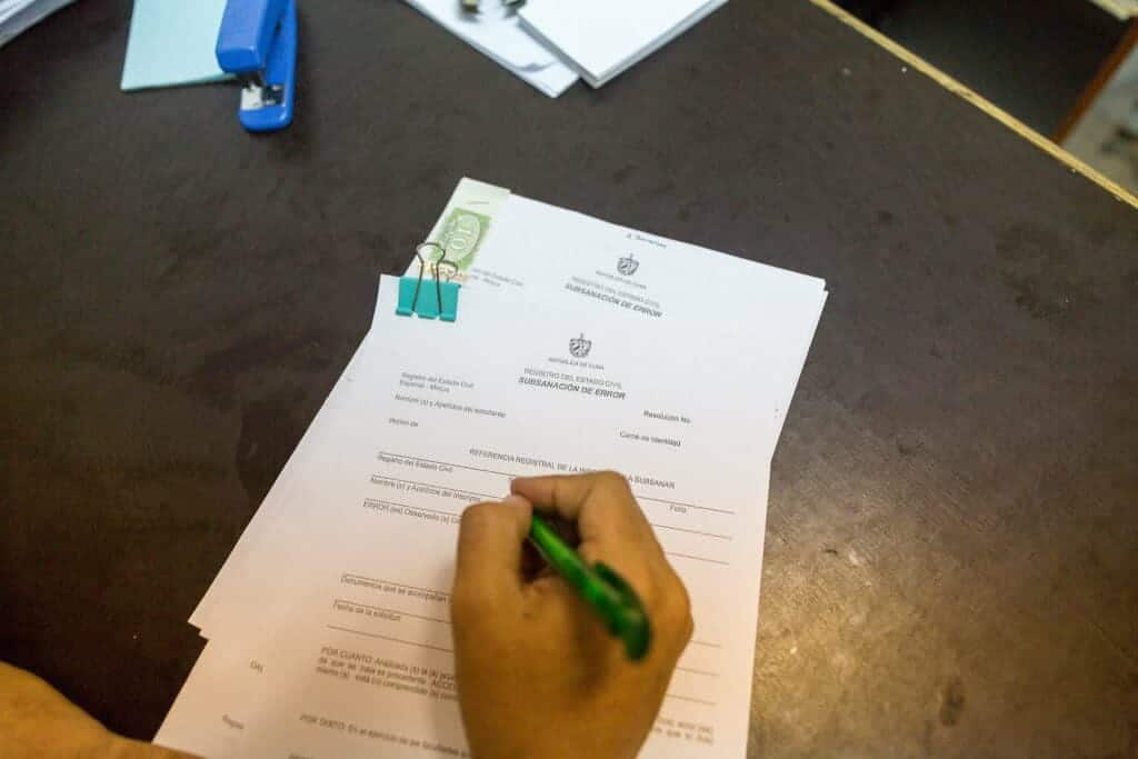Minjus explica cómo corregir errores en el Registro Civil en Cuba: requisitos mínimos y pago