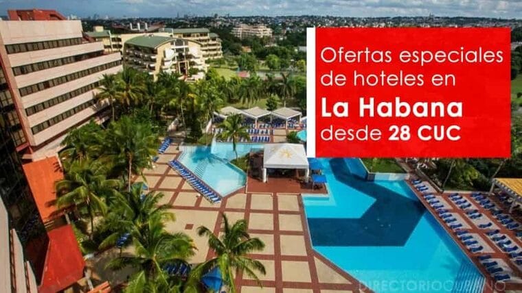 Ofertas especiales de hoteles en La Habana desde 28 CUC – agosto de 2019