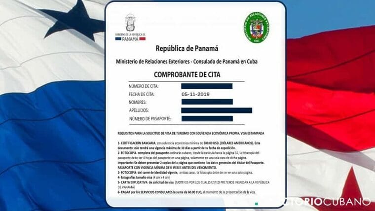 Embajada de Panamá en Cuba liquida citas correspondientes a octubre, noviembre y diciembre