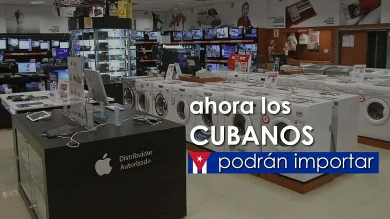 Ahora los cubanos podrán importar los electrodomésticos que deseen