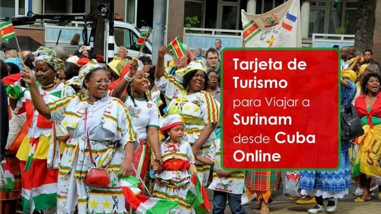 Cubanos, es posible viajar a Surinam con una tarjeta de turismo online