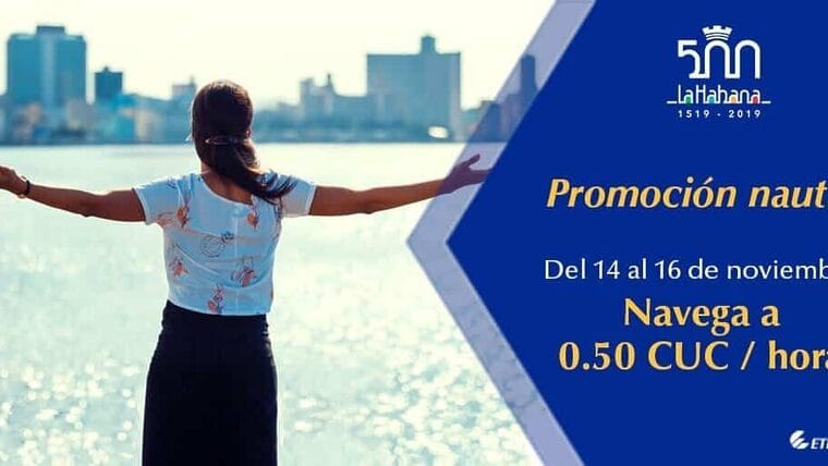 ETECSA rebaja conexión a internet vía wifi a 50 centavos la hora
