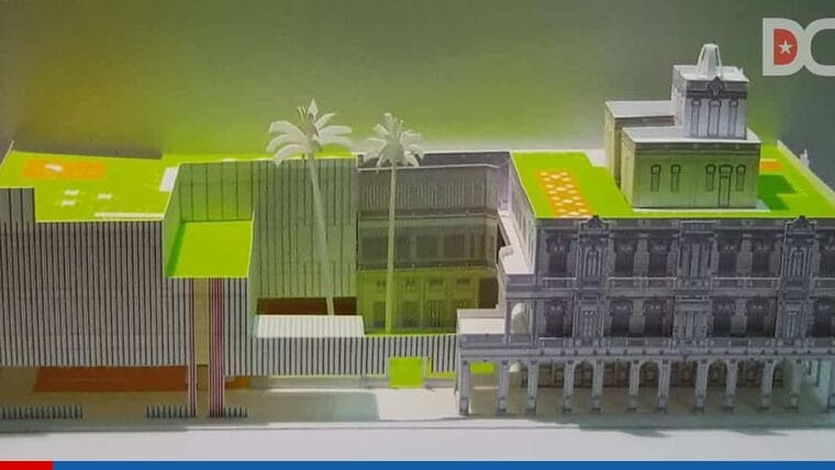 Rey de España en Cuba presentó el proyecto de ampliación del consulado General en La Habana