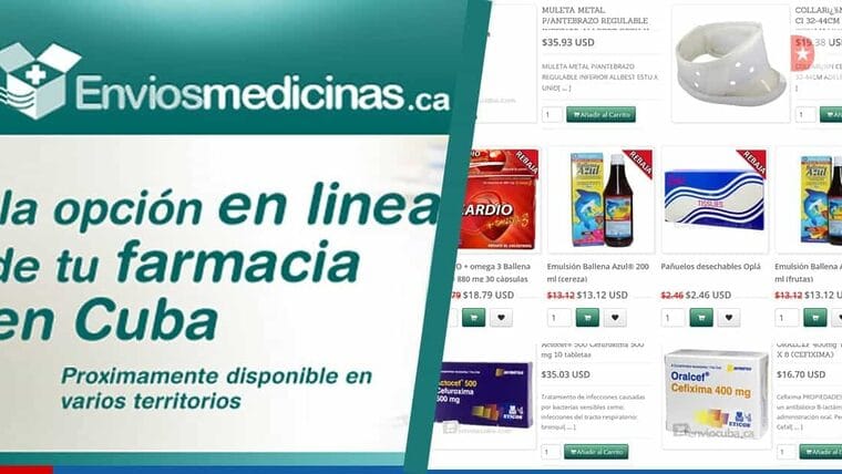 Nuevo sitio web oficial de compra de medicamentos para Cuba desde el extranjero