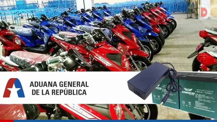 Aclaraciones sobre importación de baterías y cargadores para motorinas