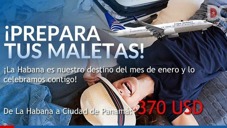 Superoferta de Copa Airlines para viajeros cubanos