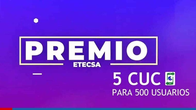 ¡ETECSA regalará 2 500 CUC! Repartidos entre los 500 usuarios más activos de Transfermóvil