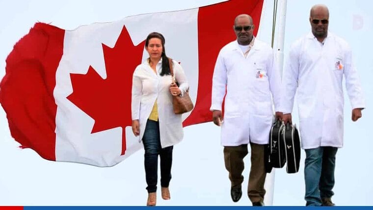 Médicos cubanos podrían ser contratados en Canadá, según prensa oficial