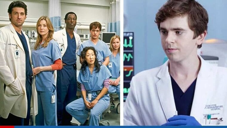 Series televisivas como “Anatomía de Grey” o “The Good Doctor” donan su material sanitario