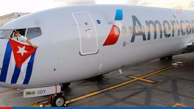 Desde hoy vuelos de American Airlines a varios aeropuertos cubanos de provincia