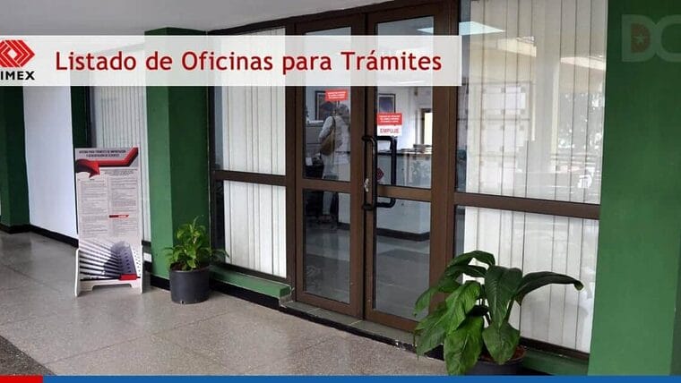 Listado de Oficinas para Trámites de Importación en Cuba