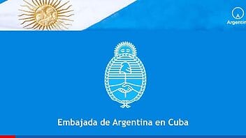 Nota informativa de la Embajada de Argentina en Cuba