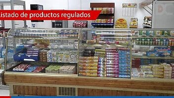 Listado de productos regulados en la Cadena de Tiendas Caribe