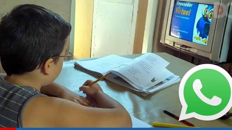 Cuba: ¿clases por WhatsApp?