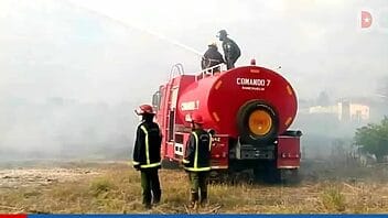 Se registra un incendio en la INPUD de Santa Clara