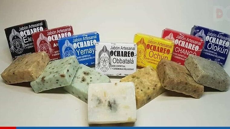 Inventivas cubanas: jabones de Orishas