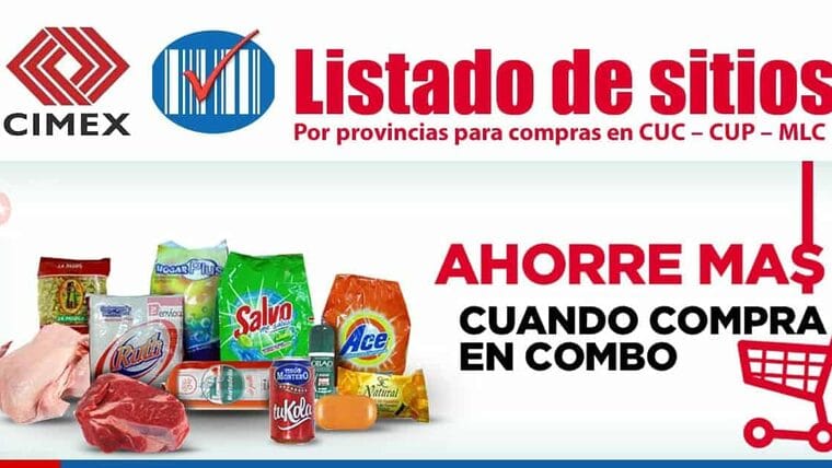 Tiendas virtuales de Cuba: Compras en línea