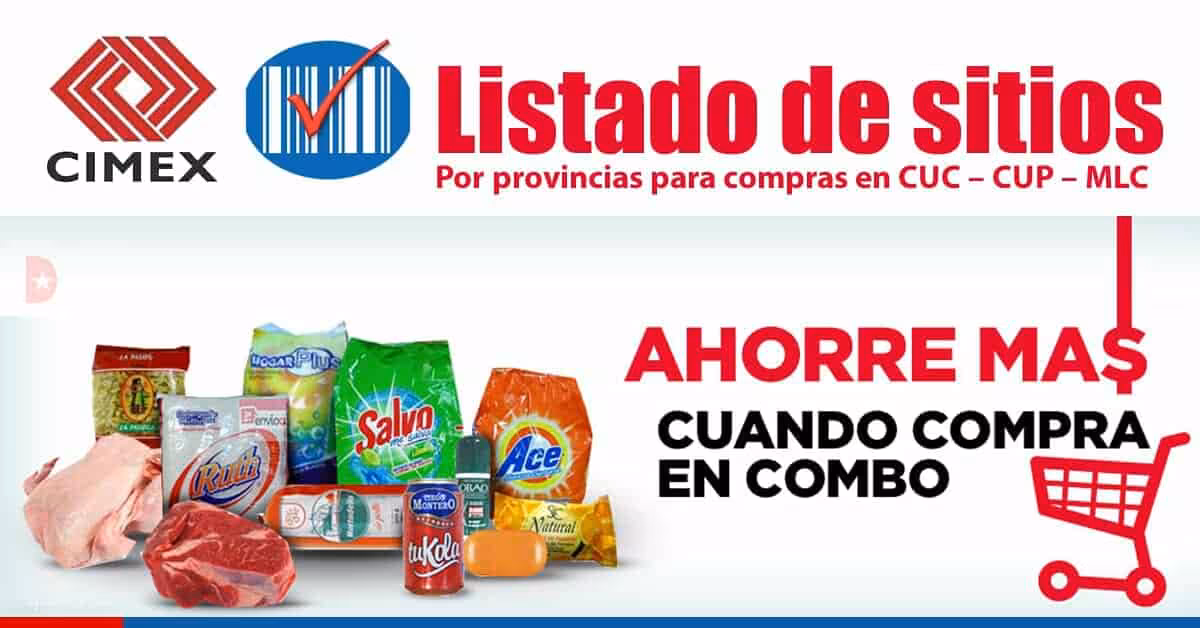 Tiendas virtuales de Cuba: Compras en línea