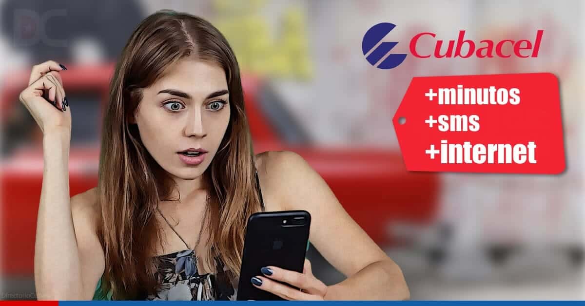Cubacel incluirá un paquete de en la próxima recarga a Cuba