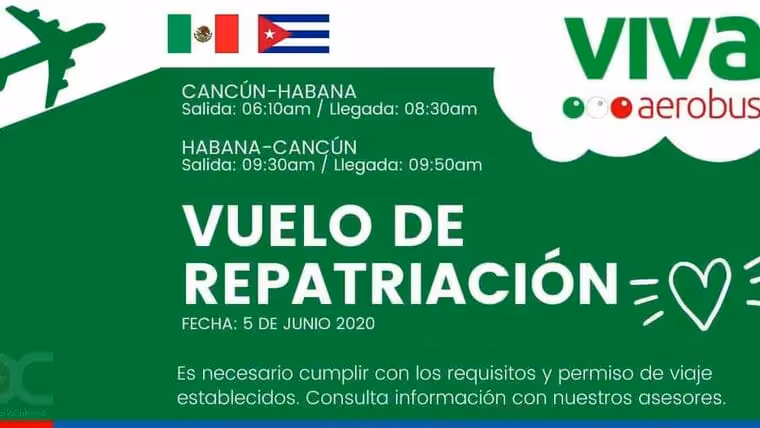 Vuelo Habana – Cancún, opción para residentes canadienses en Cuba