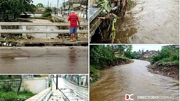 Lluvias intensas e inundaciones en el centro de Cuba (fotos + video)