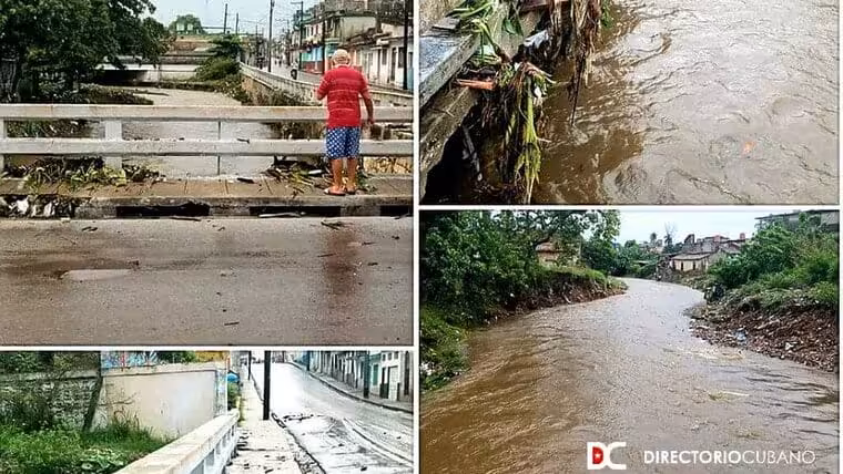 Lluvias intensas e inundaciones en el centro de Cuba (fotos + video)