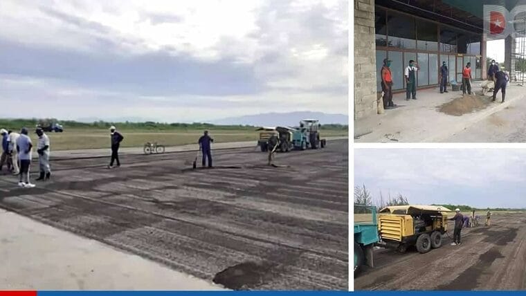 Cuba pavimenta pistas de aeropuertos en Holguín, Santiago y Santa Clara