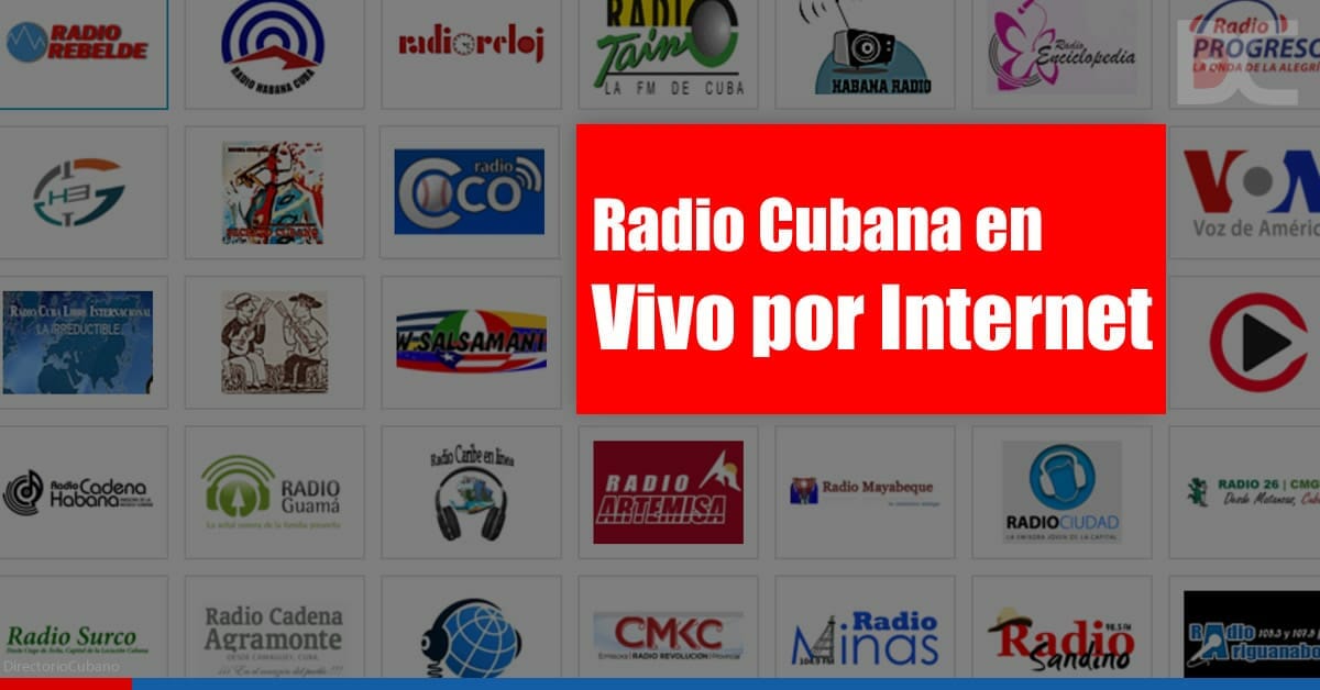 Emisoras cubanas de en vivo por - Directorio Cubano