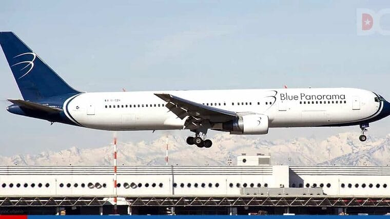 Aerolínea italiana Blue Panorama suspende sus operaciones