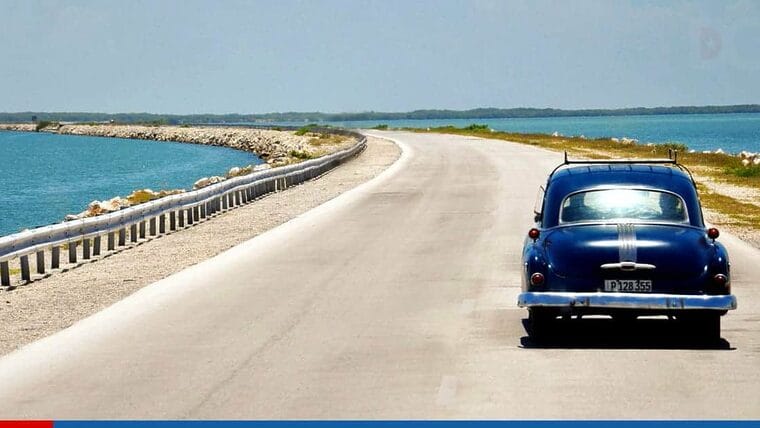 Reparan el mayor pedraplén cubano, que une a Caibarién con el polo turístico de Cayo Santamaría
