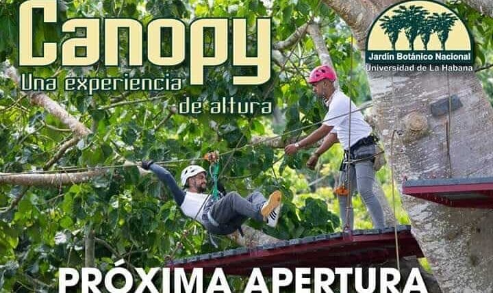 Canopy en Habana: a 300 pesos por persona