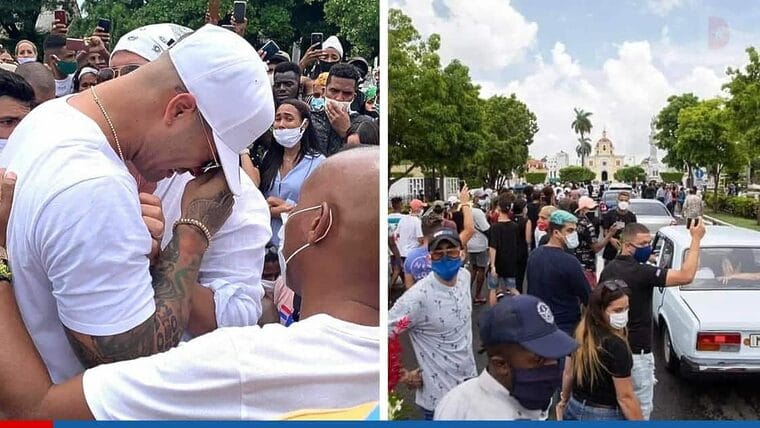 Así fue la multitudinaria marcha que despidió al Dany en Centro Habana