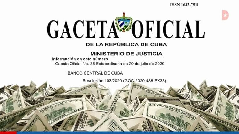 ¿Cómo se aplicará la eliminación del gravamen del 10 % al dólar estadounidense en Cuba?