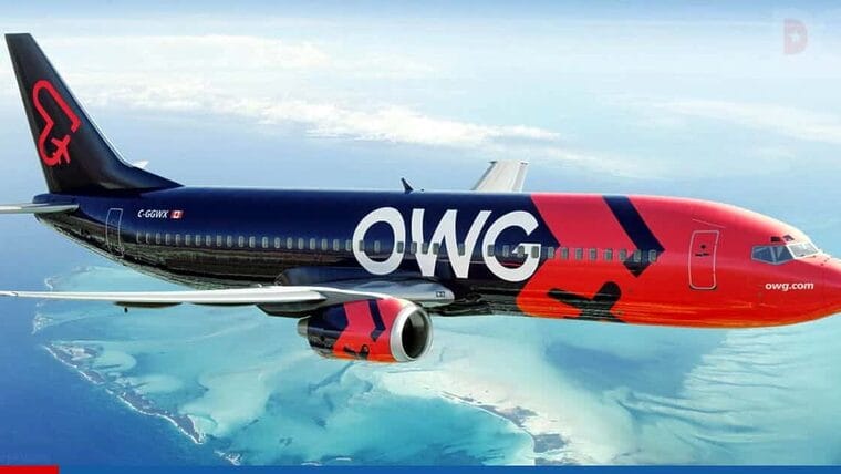 Aerolínea canadiense OWG se estrena con vuelos a varias ciudades de Cuba