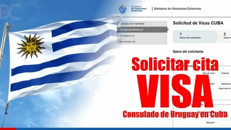 ¿Cómo solicitar una cita de visa al Consulado de Uruguay en Cuba?