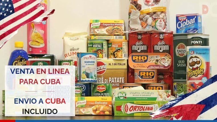 ¿Cómo comprar online y enviar alimentos y aseo a Cuba desde los Estados Unidos?
