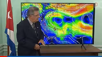 Actualización de las 3 de la tarde del Dr. José Rubiera sobre la tormenta tropical Laura