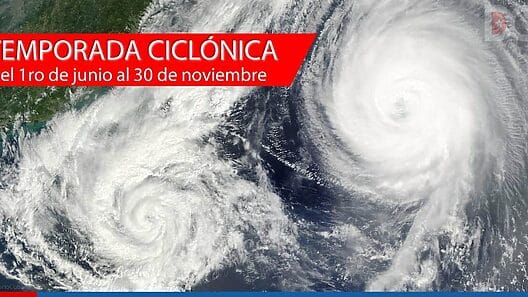 Nueva actualización de la temporada ciclónica actual