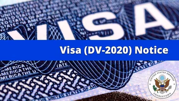 Información de la Embajada de los Estados Unidos en Cuba sobre procesamiento de visados 