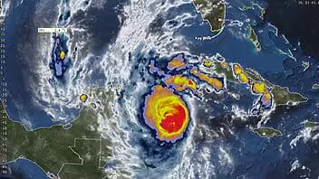 Delta continua intensificándose en el mar Caribe occidental