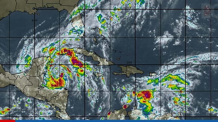 Aviso de Ciclón Tropical del Instituto de Meteorología de Cuba